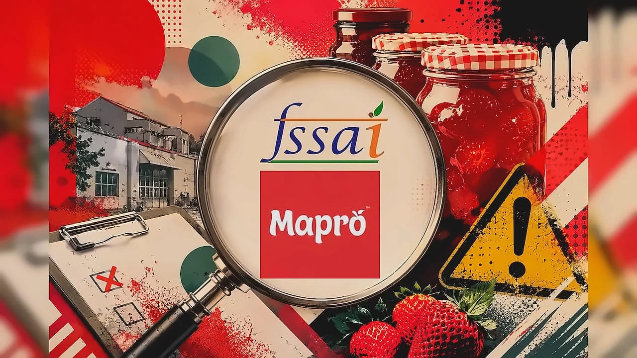 FSSAI Issues Notice to Mapro Lonavala for Hygiene Violations