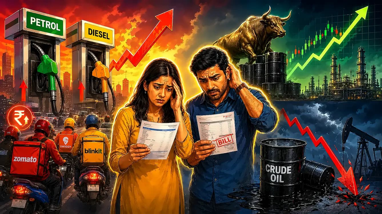 Fuel prices surge ₹7.5/litre amid Middle East crisis impact