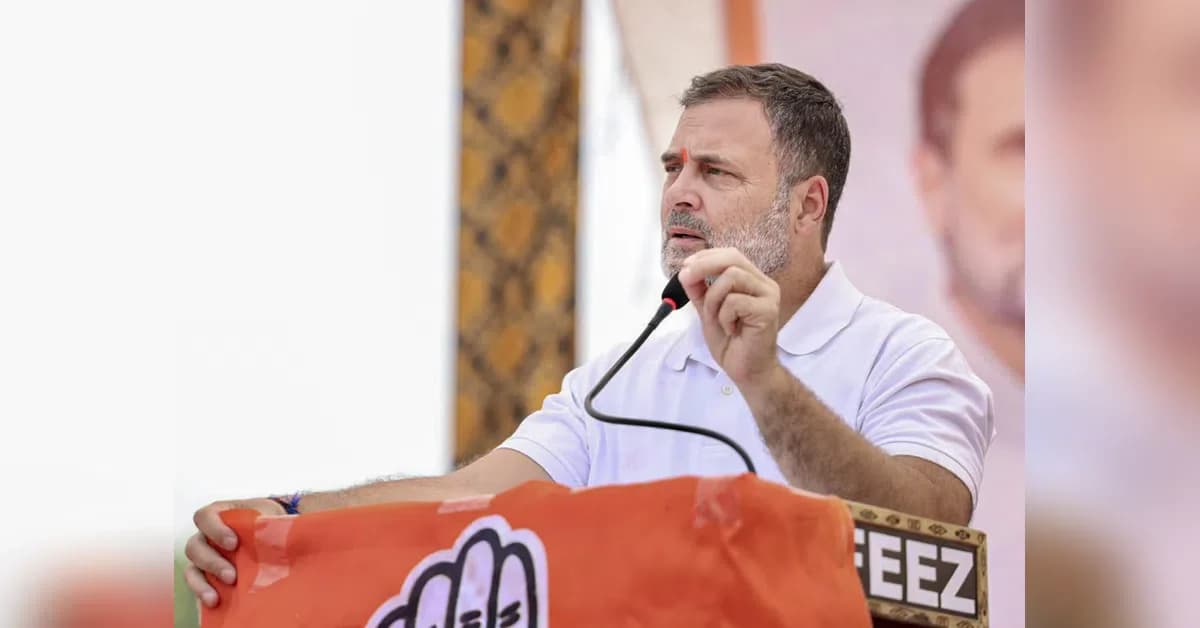 Gandhi warns of ferocious economic storm, blasts Modi's foreign trips