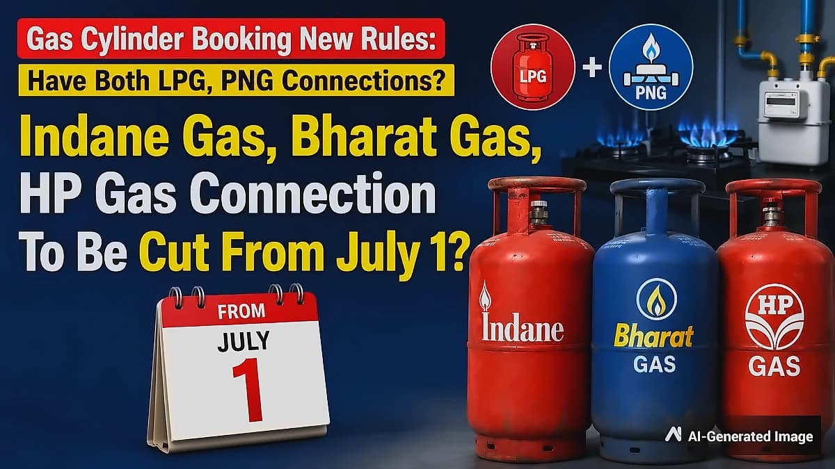 Gas Cylinder Rules: Dual LPG-PNG Connections to End July 1