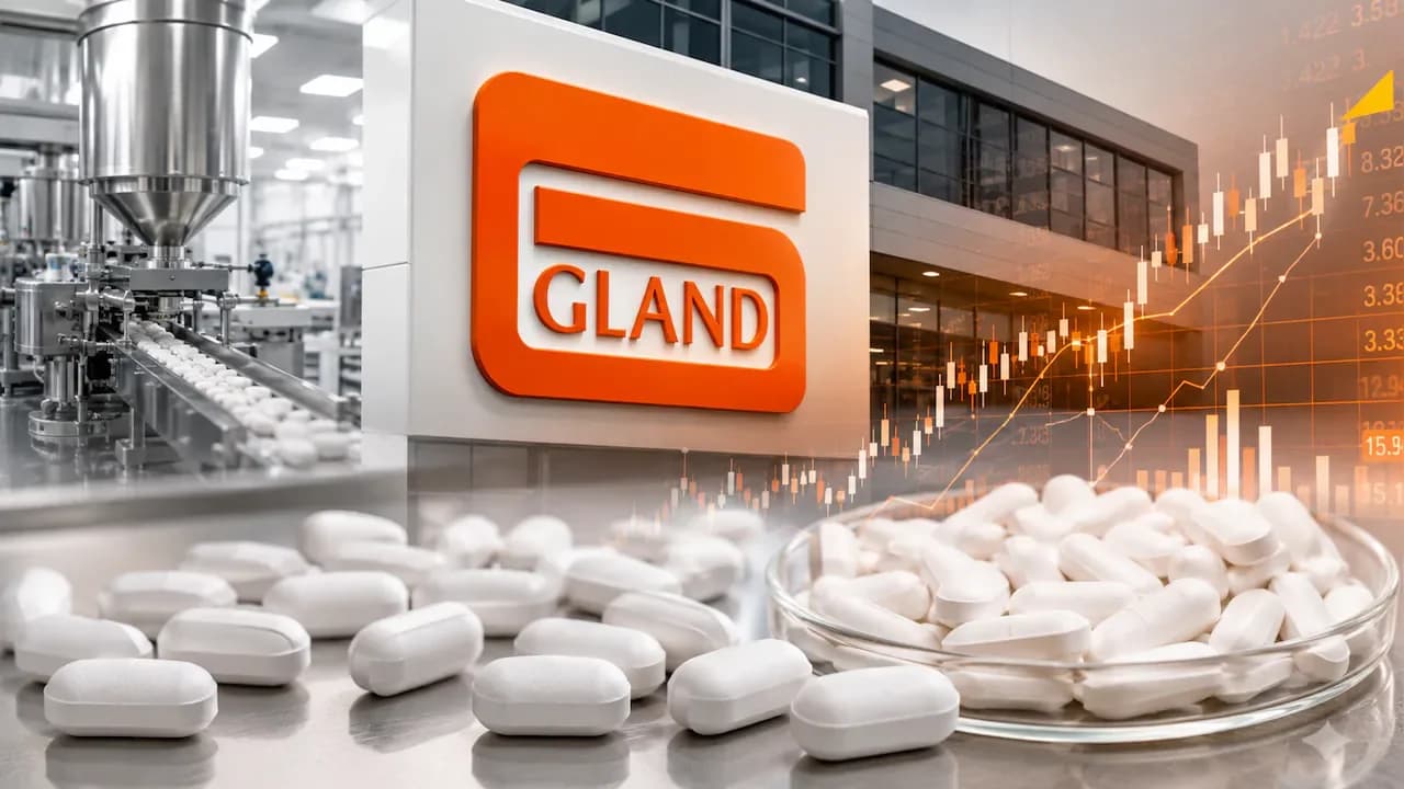 Gland Pharma Q1 profit jumps 47% YoY, shares hit 52-week high