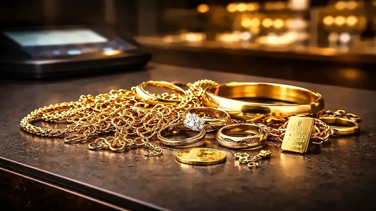 Gold Crashes Below $4,100 as MCX Drops ₹1.45 Lakh Amid US-Iran War