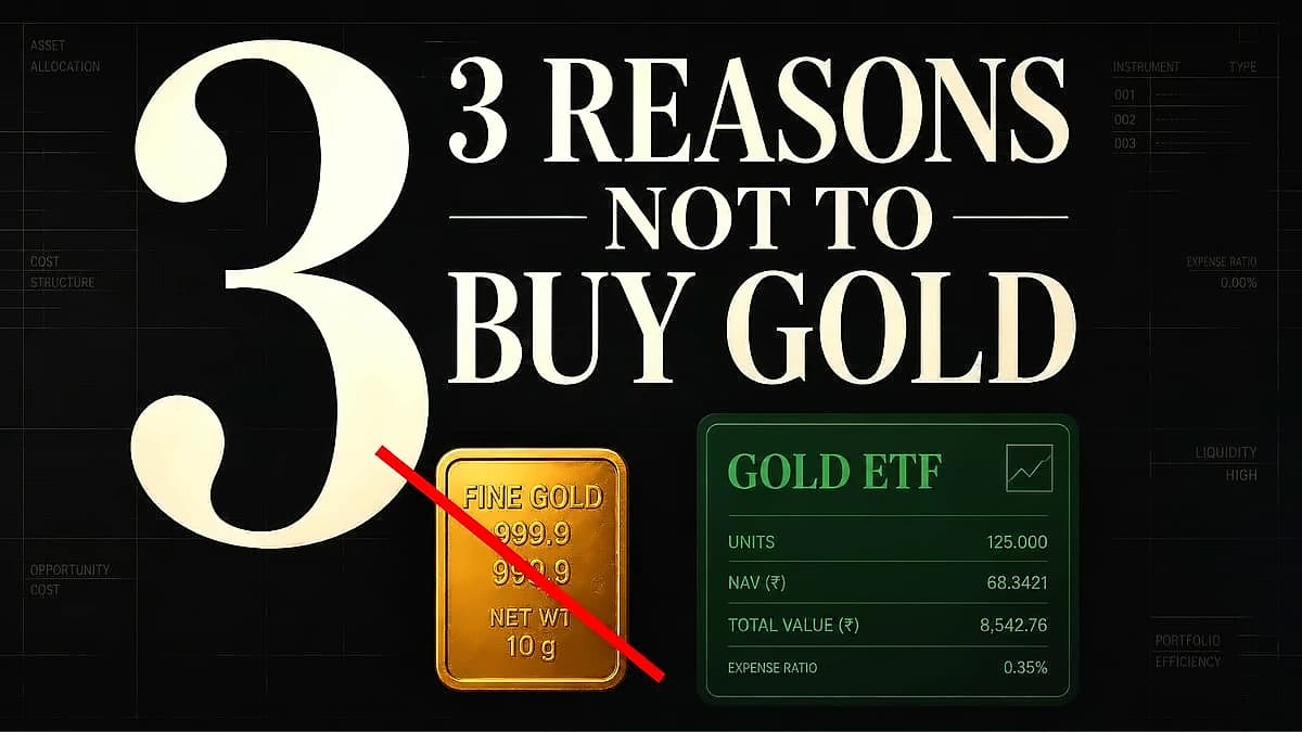Gold ETFs Outperform Physical Gold on Tax Benefits and Purity