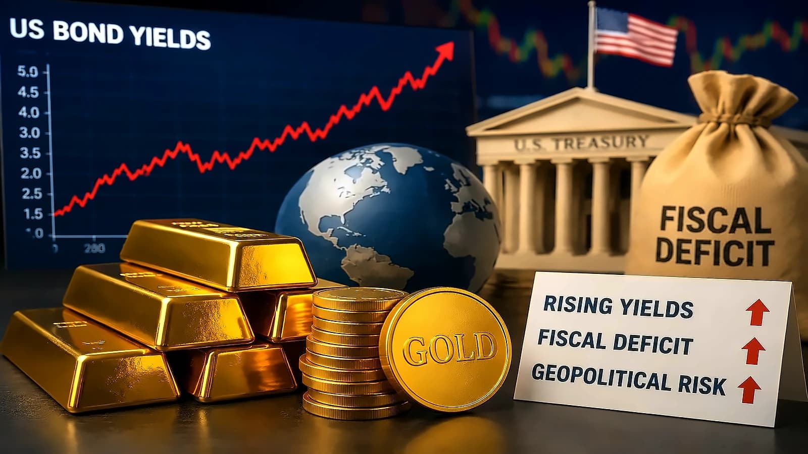 Gold hits $4,583/oz as Trump escalates Iran economic warfare