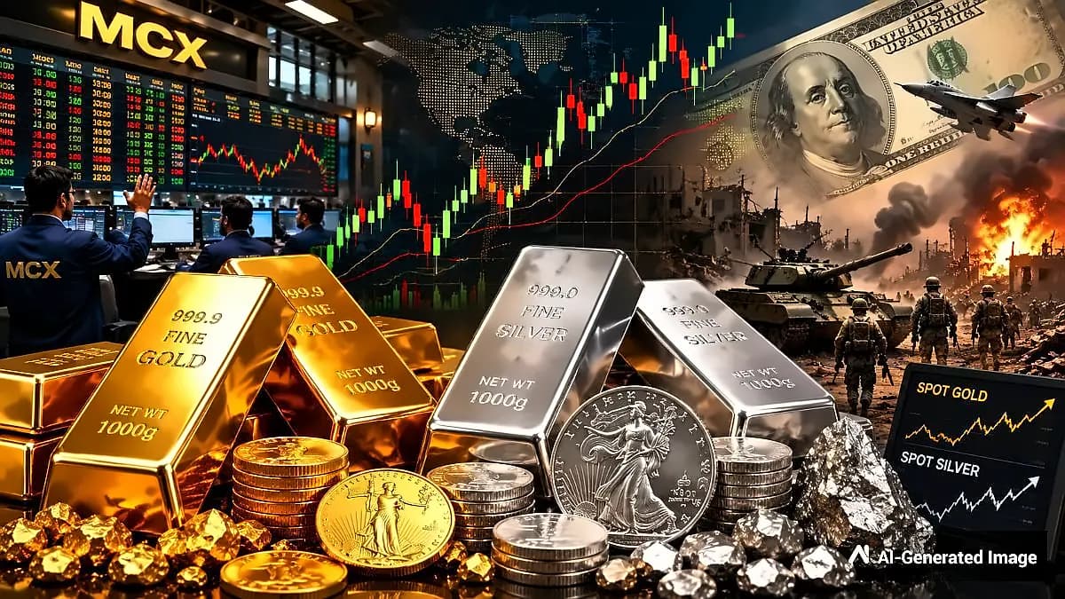 Gold, Silver Face Critical Test: MCX Targets ₹1.51L, ₹2.38L