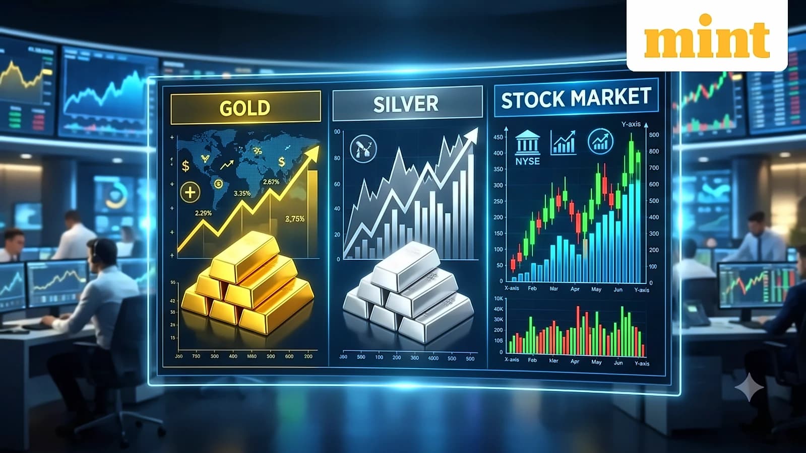 Gold ETF outflows hit ₹582 crore as silver targets ₹96 amid Fed hawkishness