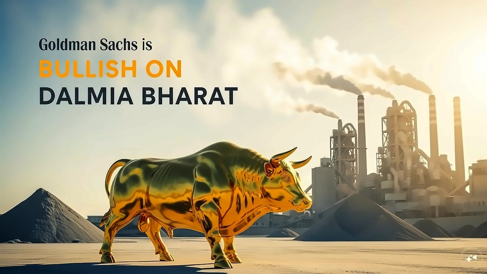 Goldman Sachs Upgrades Dalmia Bharat to Buy, Sets ₹2,020 Target