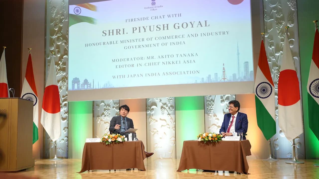 Goyal urges Japanese firms to buy Indian steel, backs safeguard duty