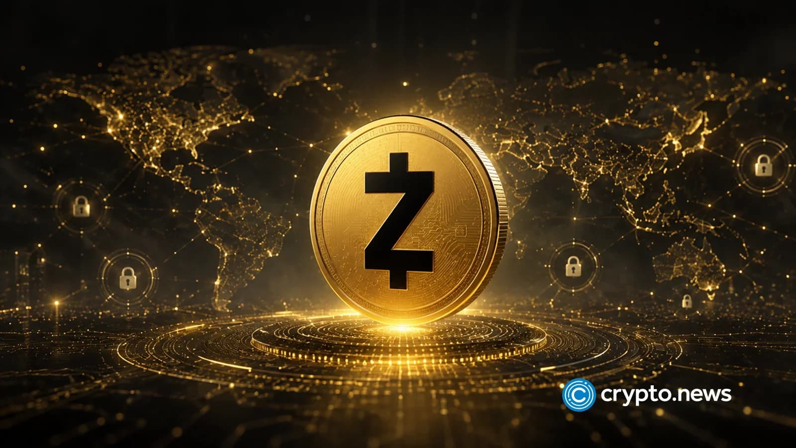 Zcash hits 8-year high near $888 before retreating below $820