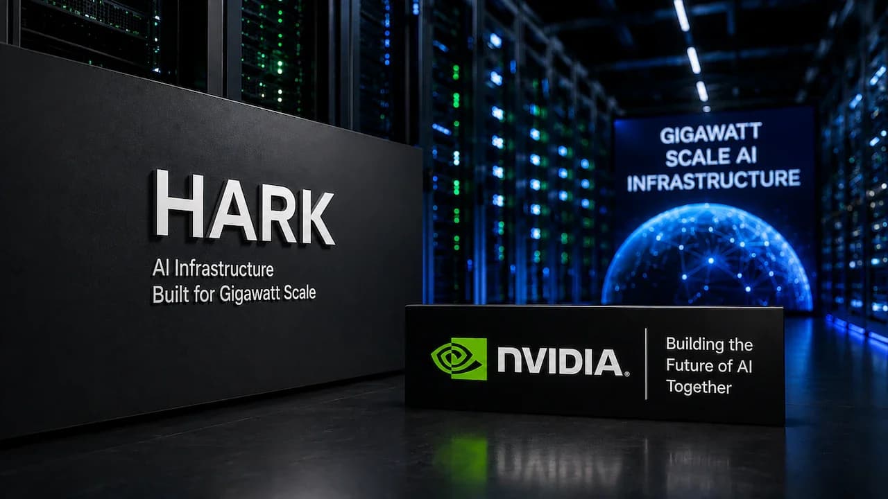 Hark Partners NVIDIA for Gigawatt-Scale AI Infrastructure