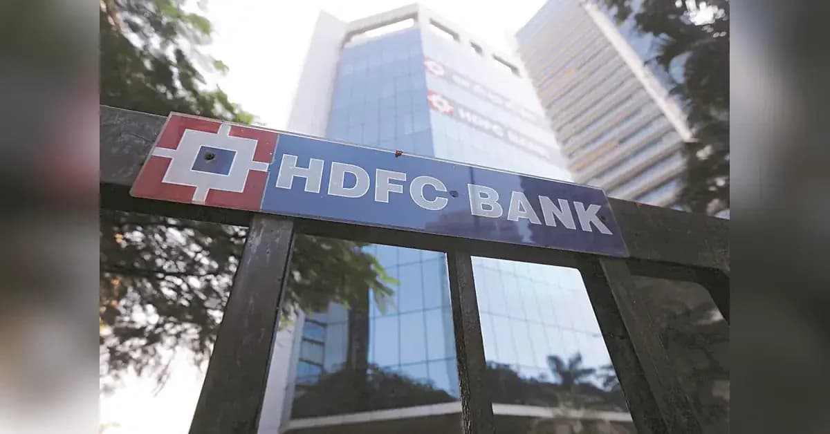 HDFC Bank tests 100-MMA for first time in 30-year history