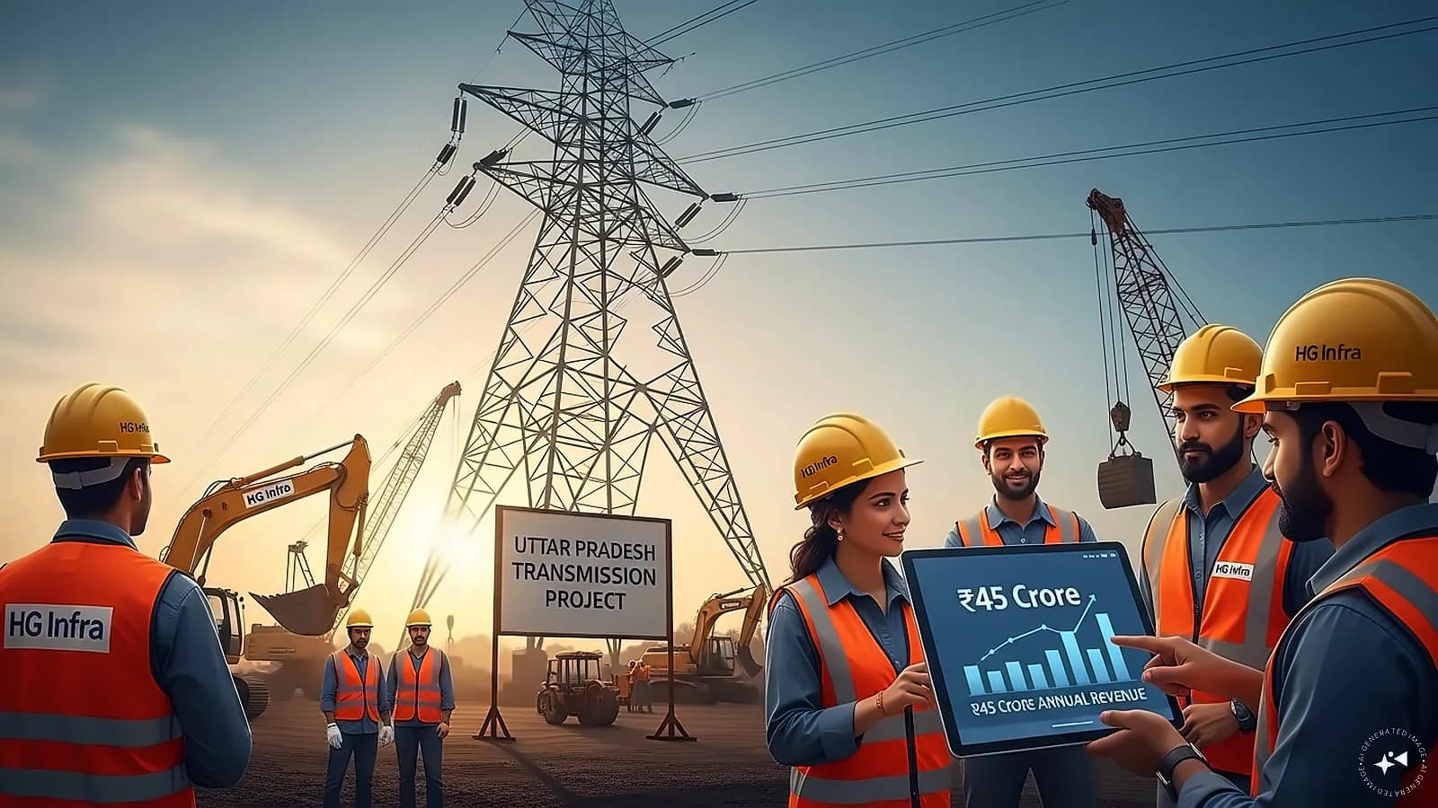 HG Infra wins UP power project worth ₹45 cr annual revenue