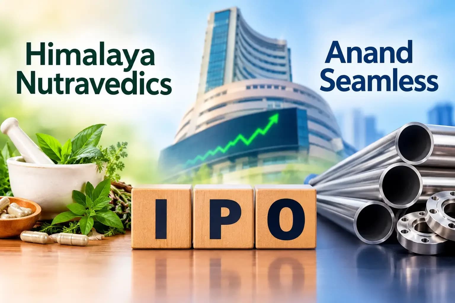 Himalaya Nutravedics debuts at ₹122.50, Anand Seamless holds ground