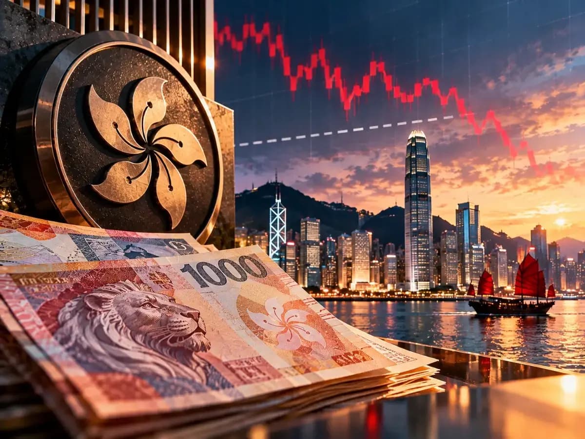 Hong Kong Dollar Nears Weak Band as Rate Volatility Rises