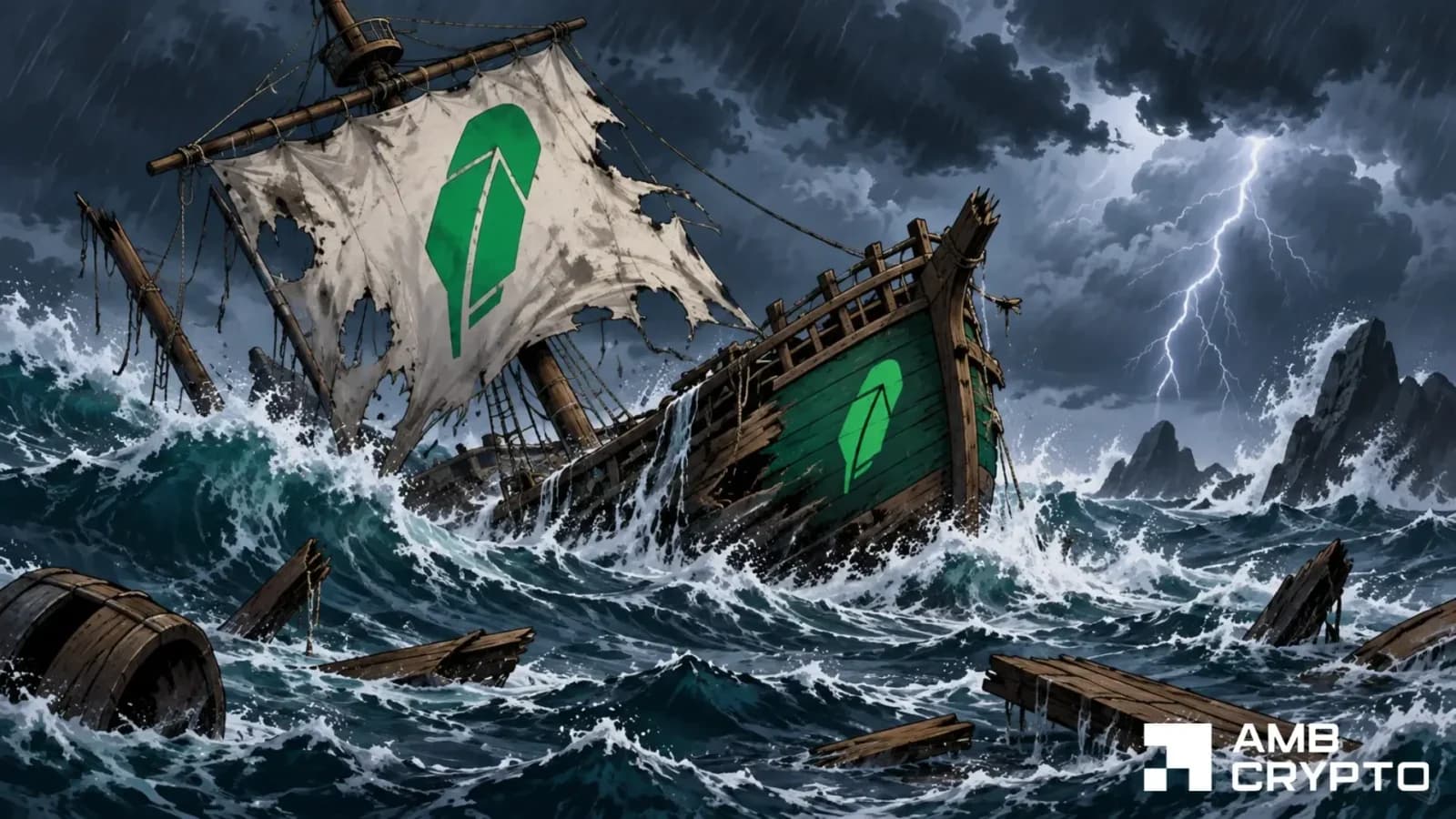 Crypto stocks fall as Senate vote approaches; HOOD down 2.7%