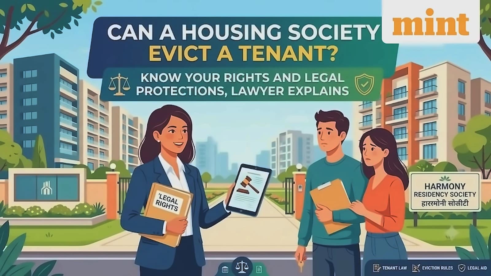 Housing societies cannot evict tenants directly - legal expert