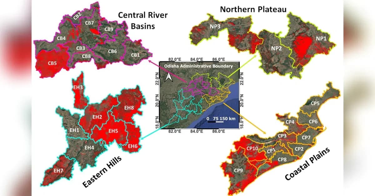 IIT Study Warns Thermal Hotspots Threaten Odisha's Growth