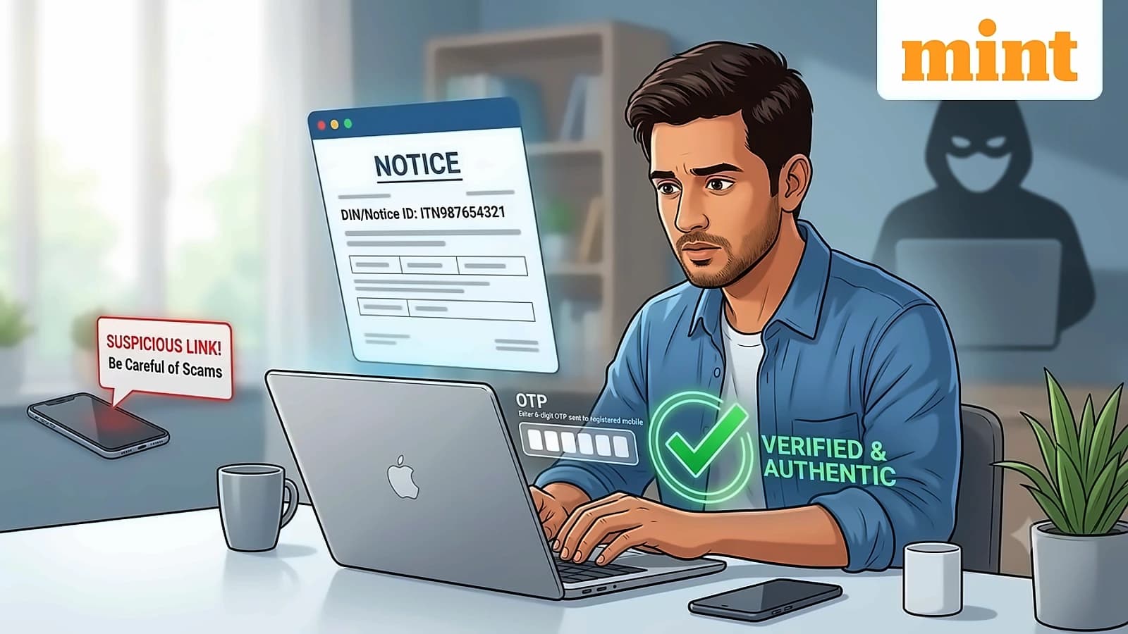Income Tax: Verify Notices Online Before Responding
