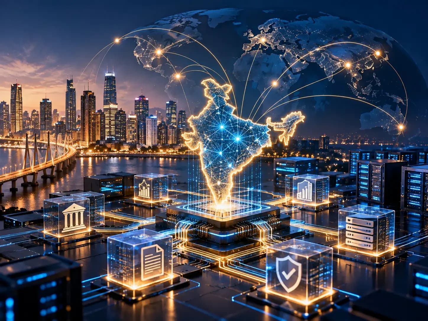 India Eyes Global Digital Asset Hub Role Amid AI-Blockchain Convergence
