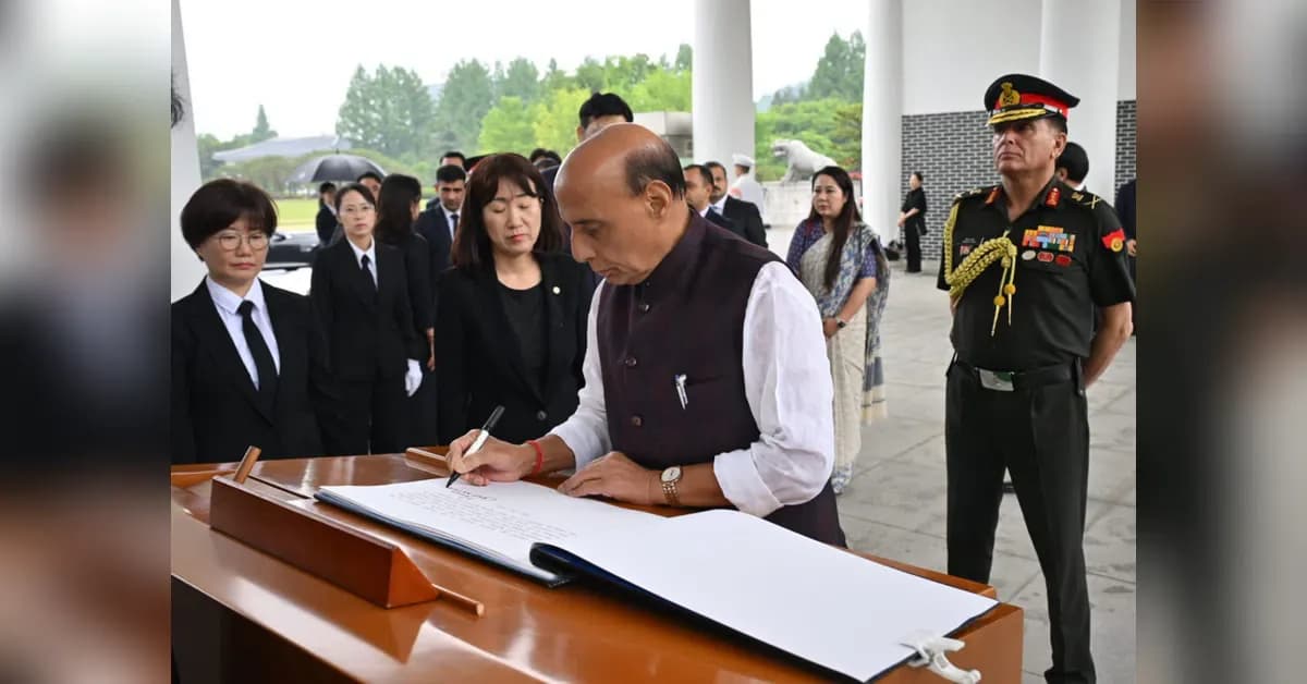 India-South Korea sign defence MoUs on cybersecurity, peacekeeping