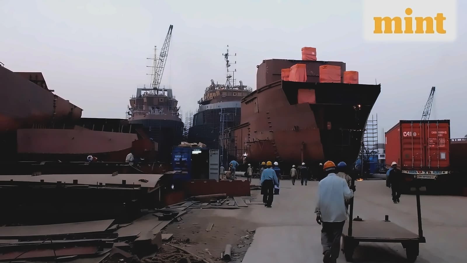 India targets global shipbuilding hub with ₹9,930 crore investment