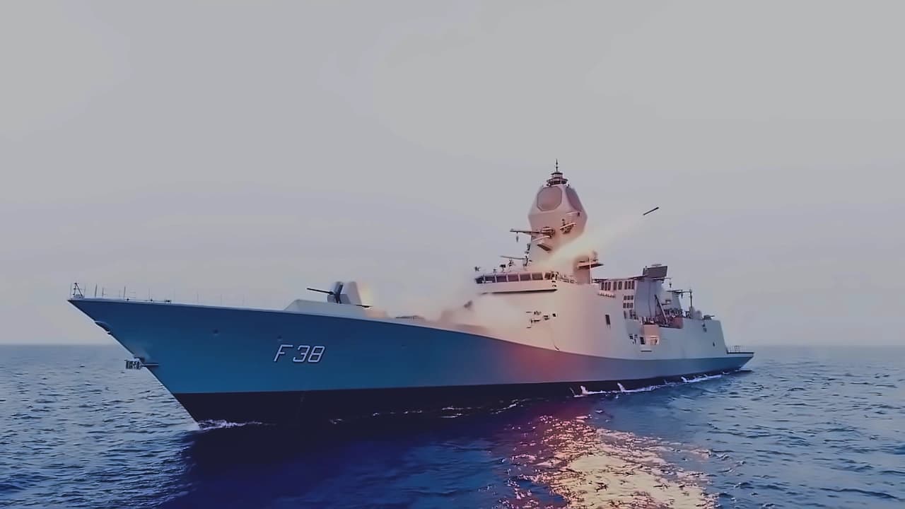 Indian Navy Commissions INS Mahendragiri Frigate at Visakhapatnam