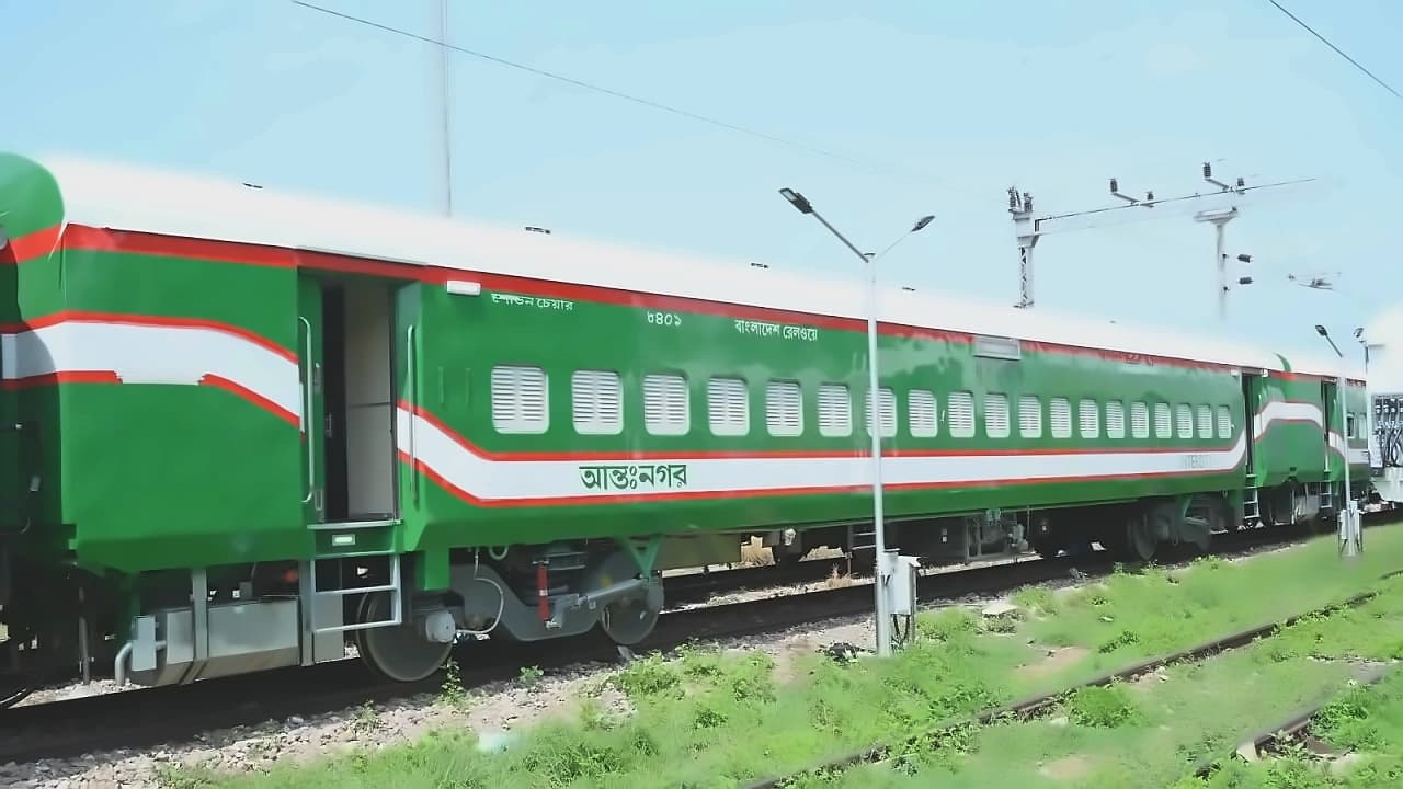 India Rolls Out First 19 Customised Coaches for Bangladesh Railway