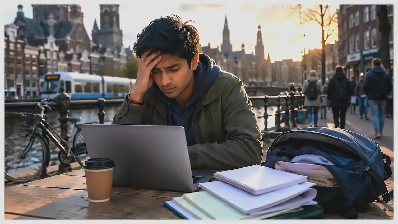 Indian Students Face Financial Struggles in Europe: Viral Video
