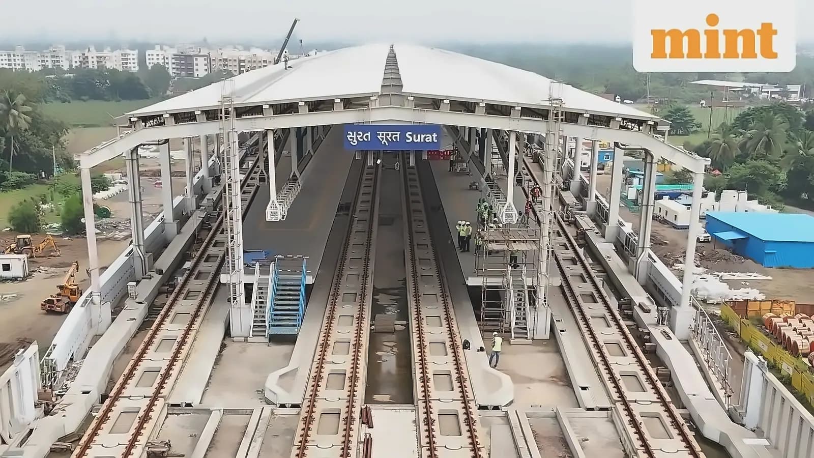 India's ₹2-trillion bullet train project reaches 80% completion milestone