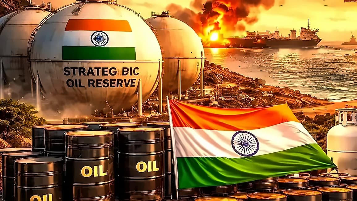 India's crude oil stocks drop 15% as Brent crude hits $106 amid market selloff