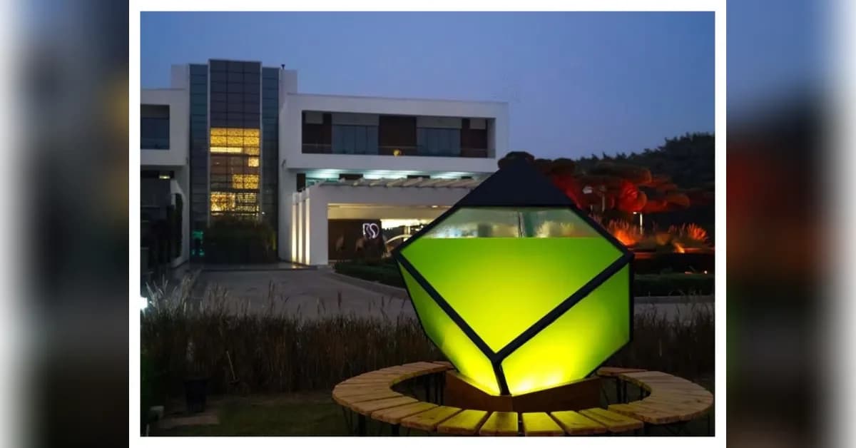 India's First Mobile 'Liquid Tree' Launched to Fight Urban Pollution