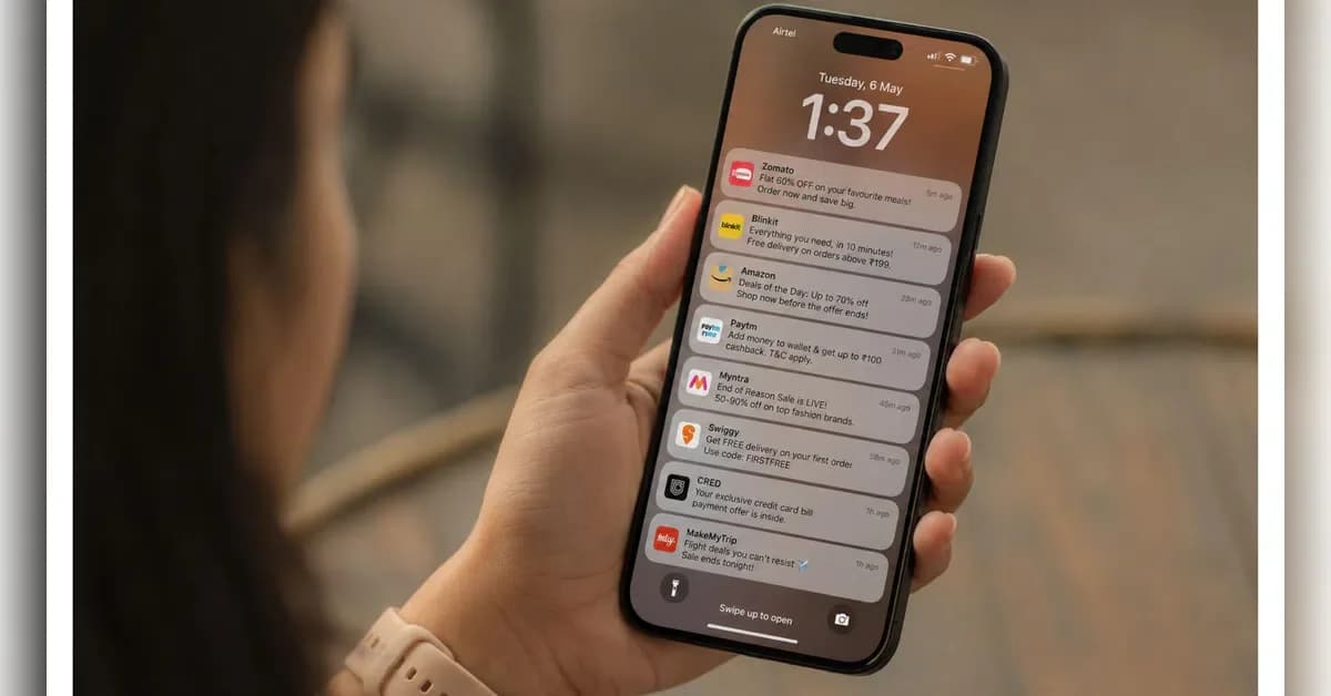 India's Notification Overload: 30% Users Delete Apps Over Alerts