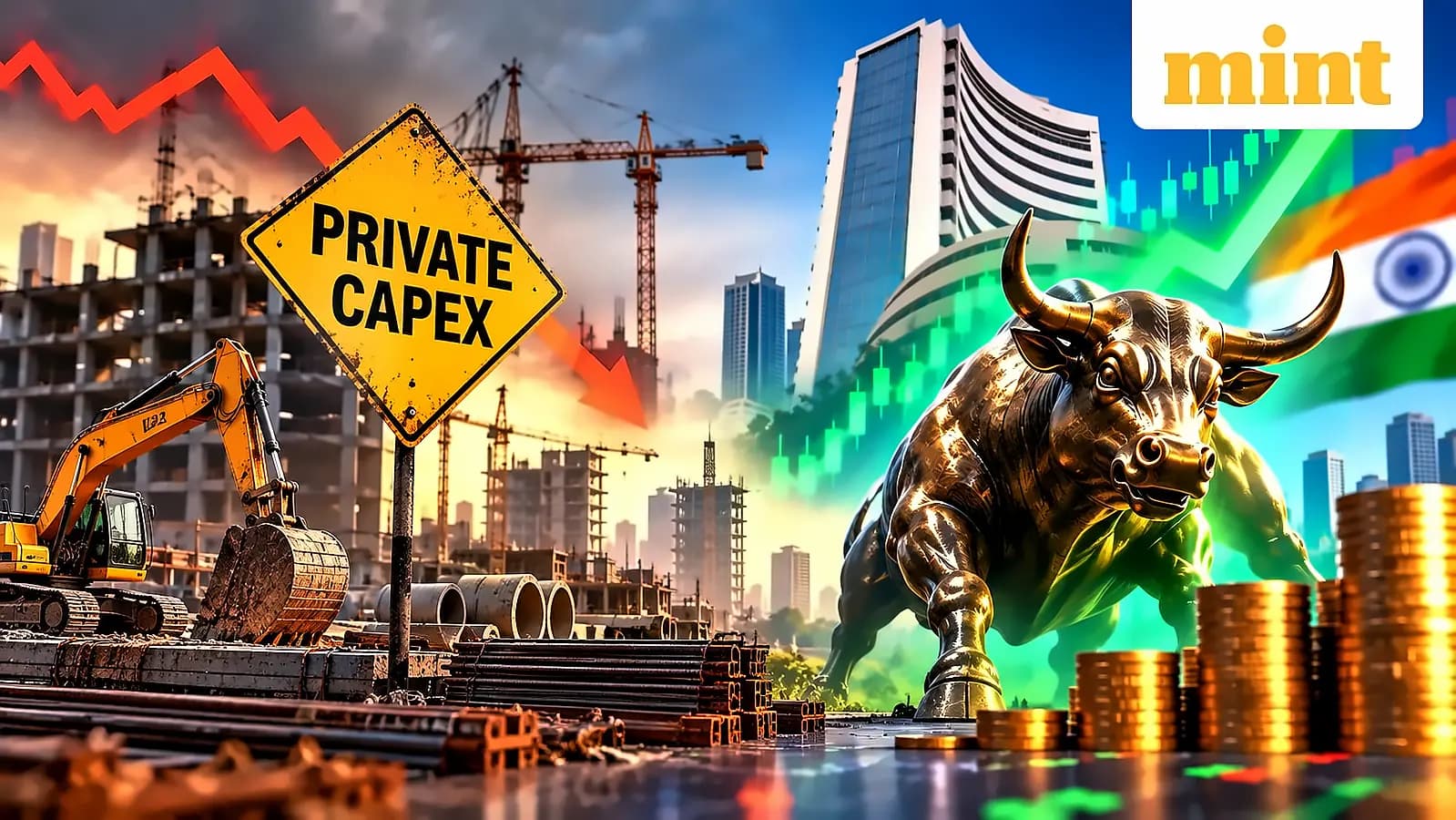 India's Private Capex Drops to ₹160 Cr, FY27 Outlook Weak