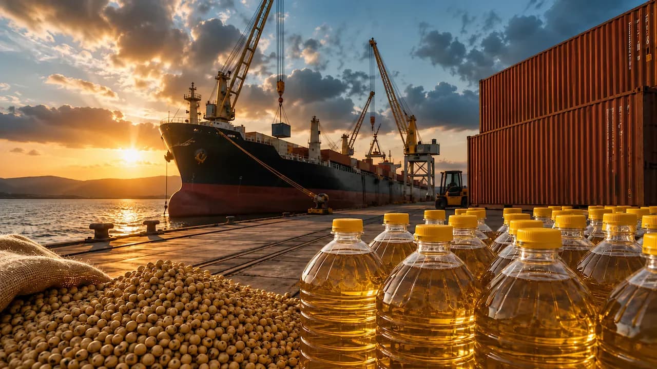India's soyoil imports hit record 620K tons in August amid war disruptions