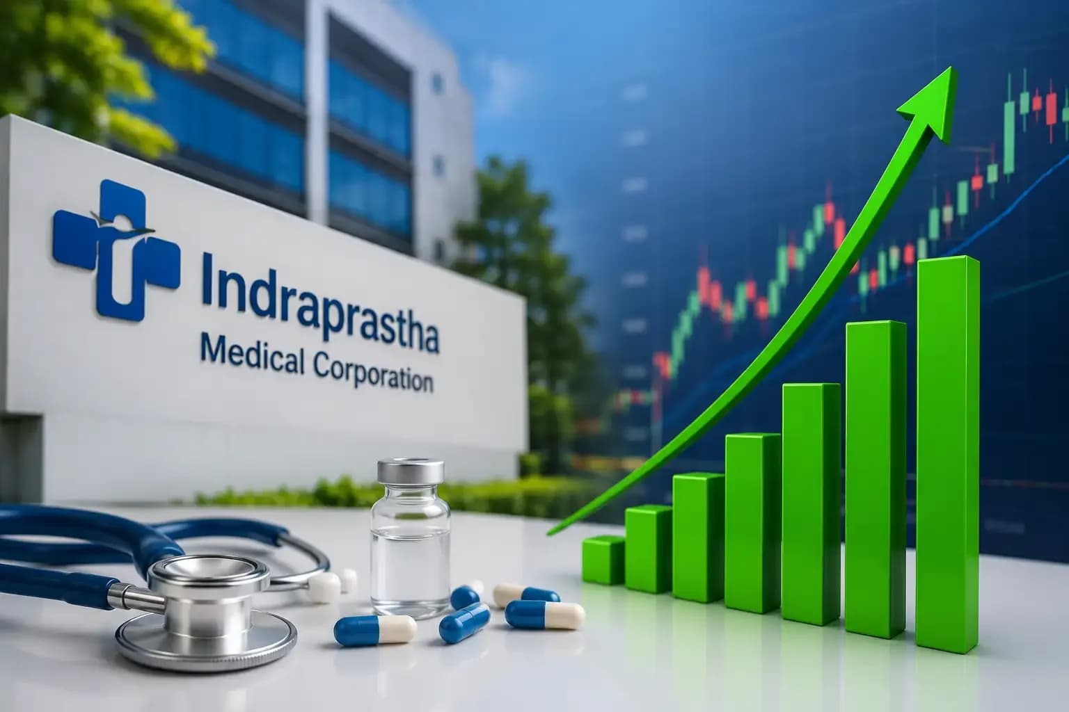 Indraprastha Medical shares surge 9% on strong Q1FY27 results