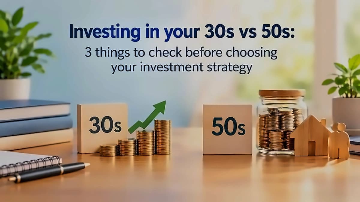 Investment Strategy: 3 Key Factors for 30s vs 50s Age Groups