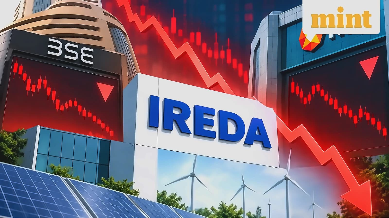 IREDA extends CMD tenure for 3 months, shares down 64%