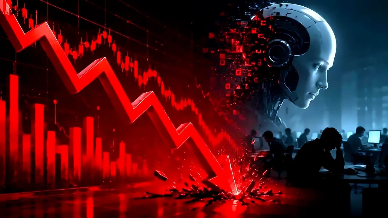 IT Sector Drops 23% as AI Disruption Hits Indian Stocks