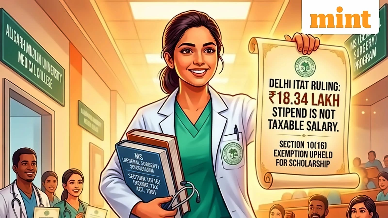 ITAT allows ₹18.34 lakh stipend exemption for medical student