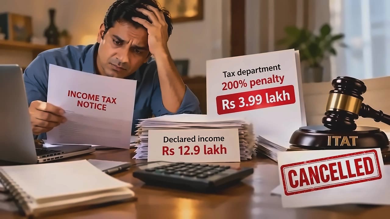 ITAT Cancels ₹3.99 Lakh Penalty on Taxpayer Who Filed Late ITR
