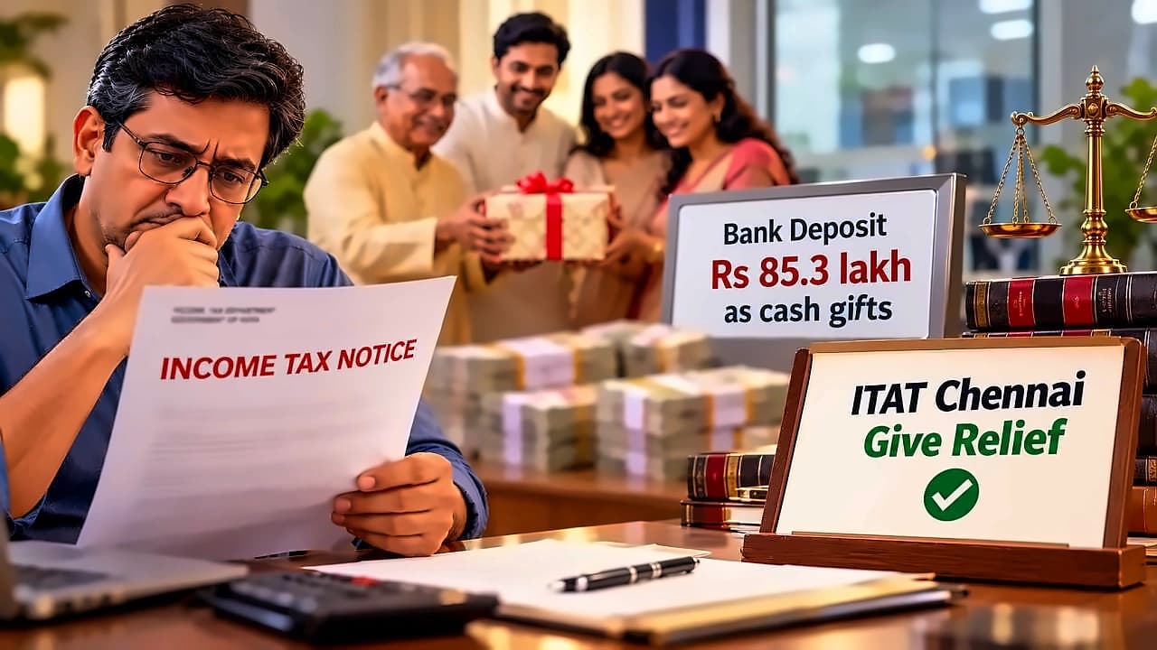 ITAT Chennai clears ₹85.3 lakh cash gift case after tax notice