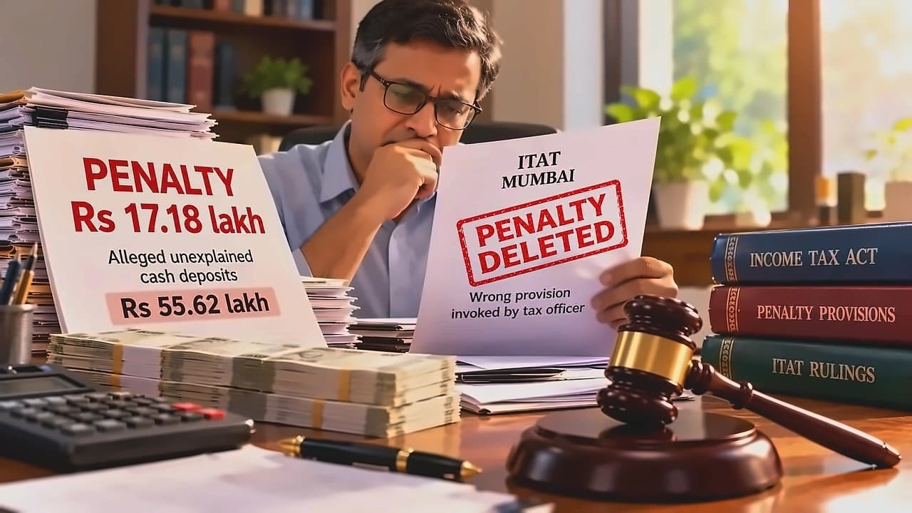 ITAT deletes ₹17.18 lakh penalty for wrong tax provision