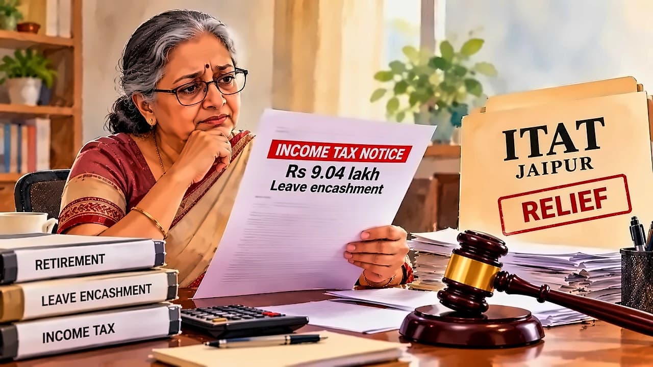 ITAT Jaipur grants relief after 1,277-day delay in leave encashment case