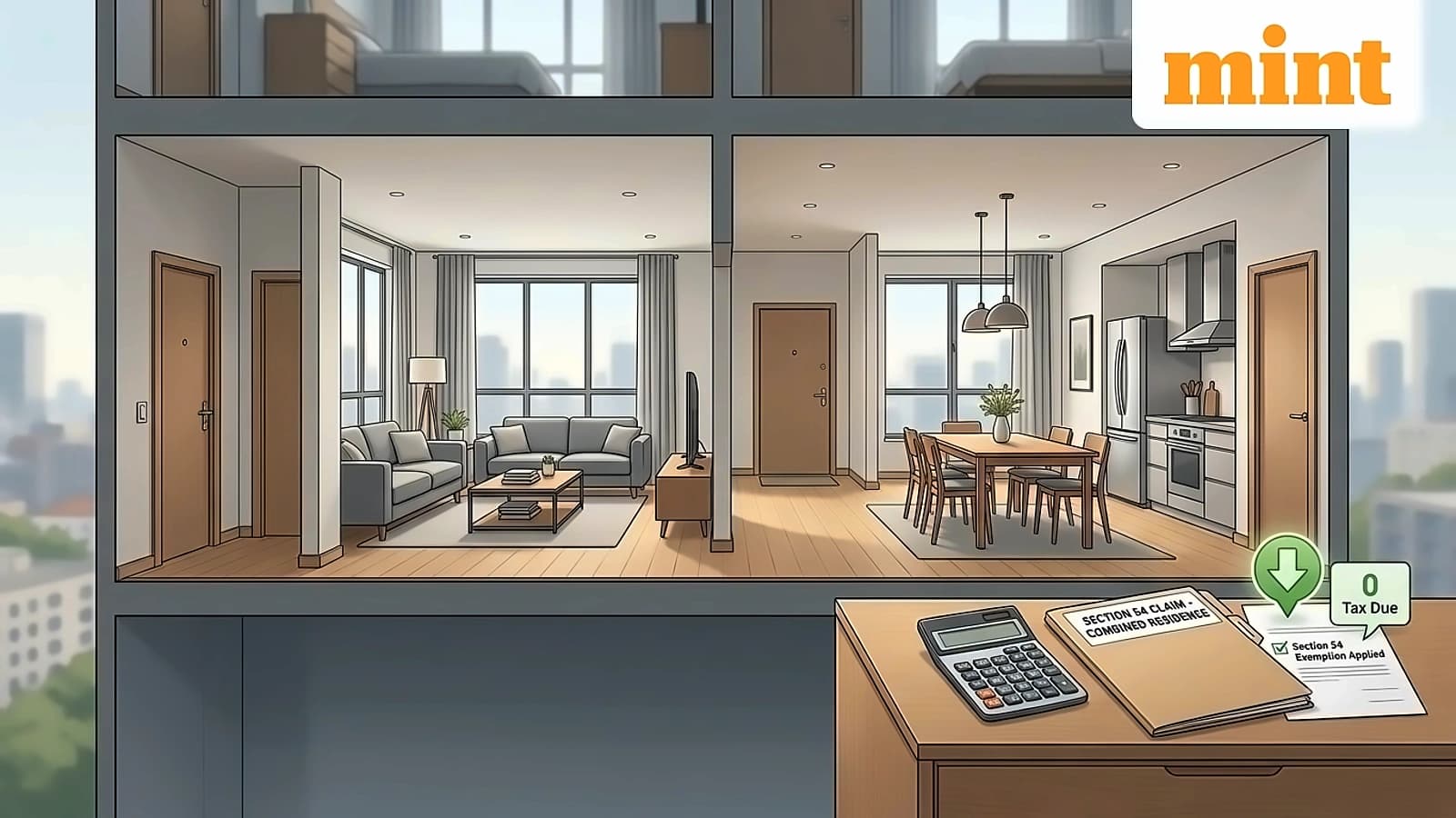 ITAT Rules Two Adjacent Flats Can Be Treated as Single Unit