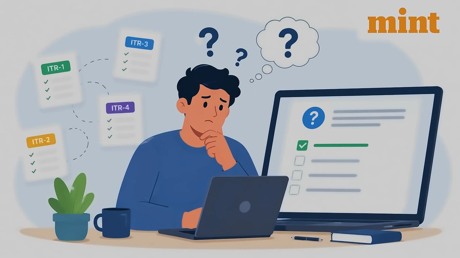 ITR Form Selection Guide: E-filing Portal Helps Taxpayers Choose Right Form