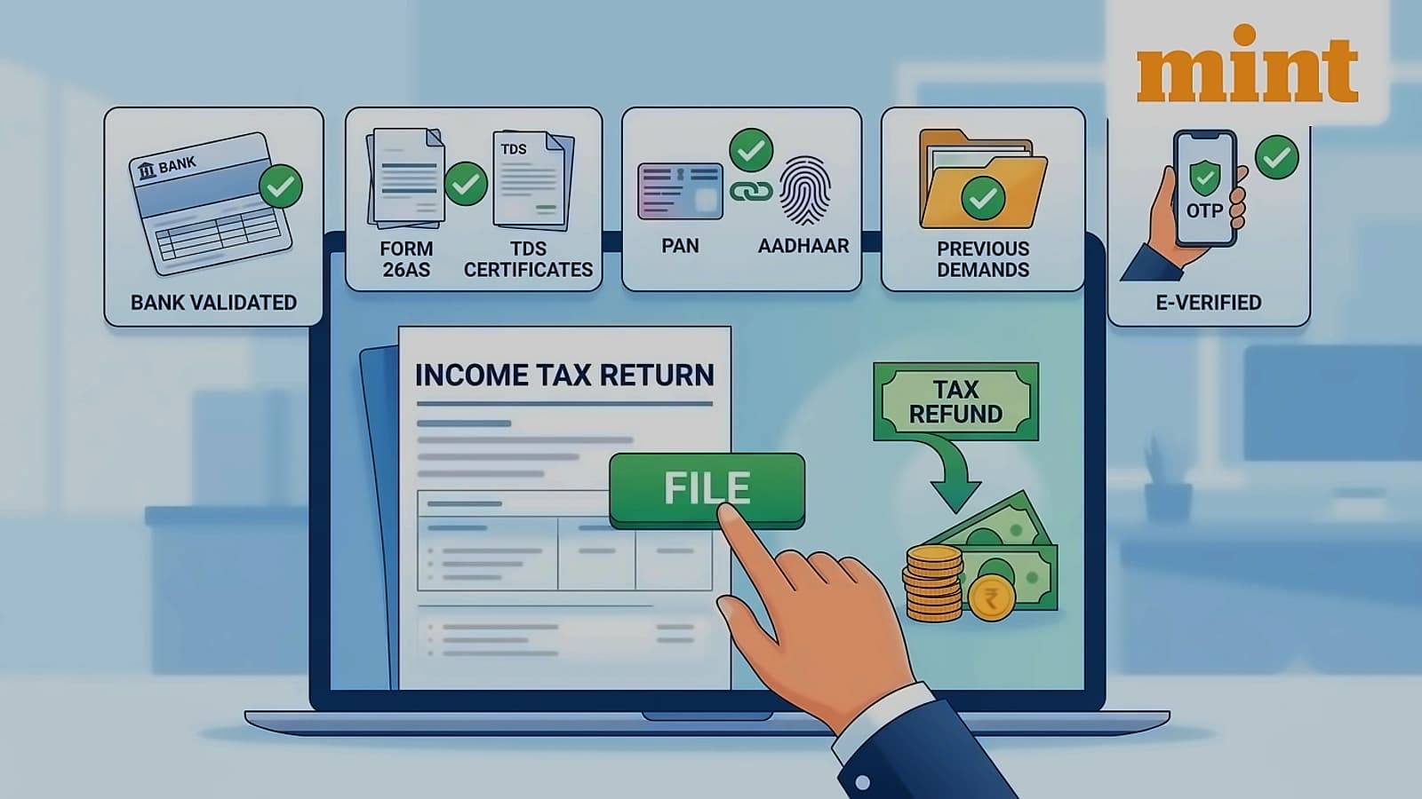 ITR refunds: 7.8 crore returns filed, 4-5 week processing timeline