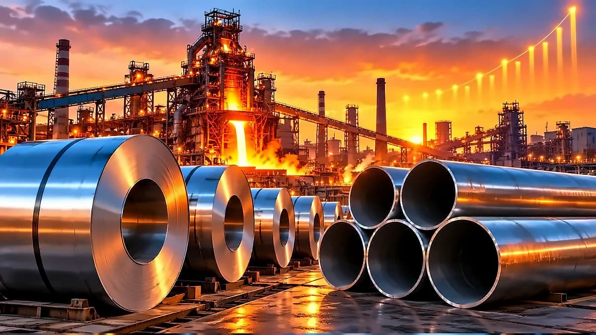 Steel prices rise for third month; India defies global weakness