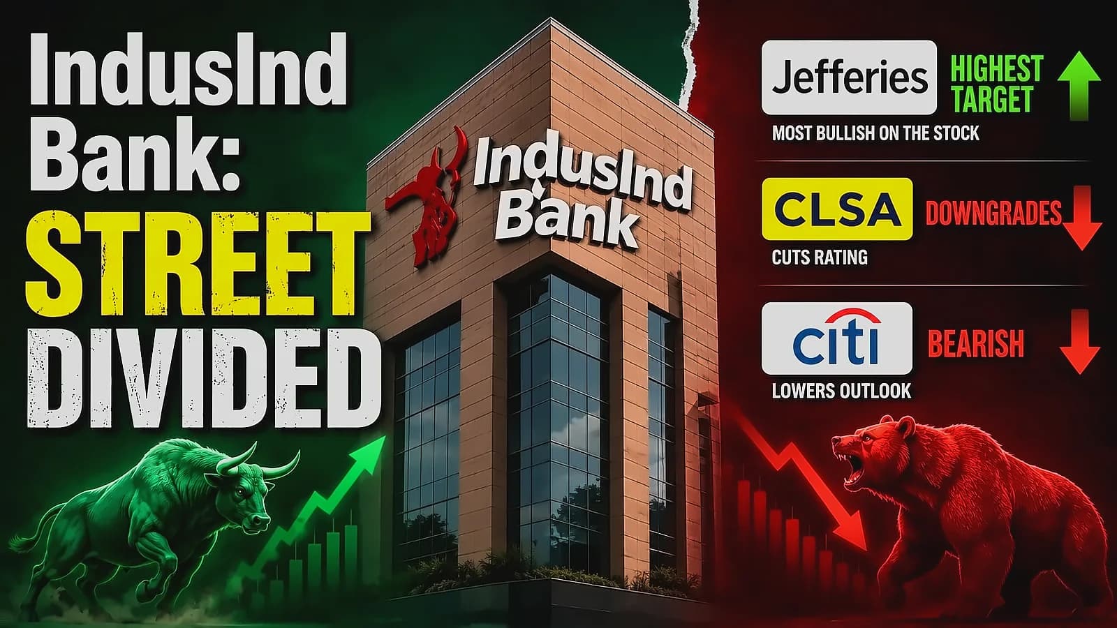 IndusInd Bank Q1 profit jumps 72% YoY to ₹1,037 crore, shares fall 6%