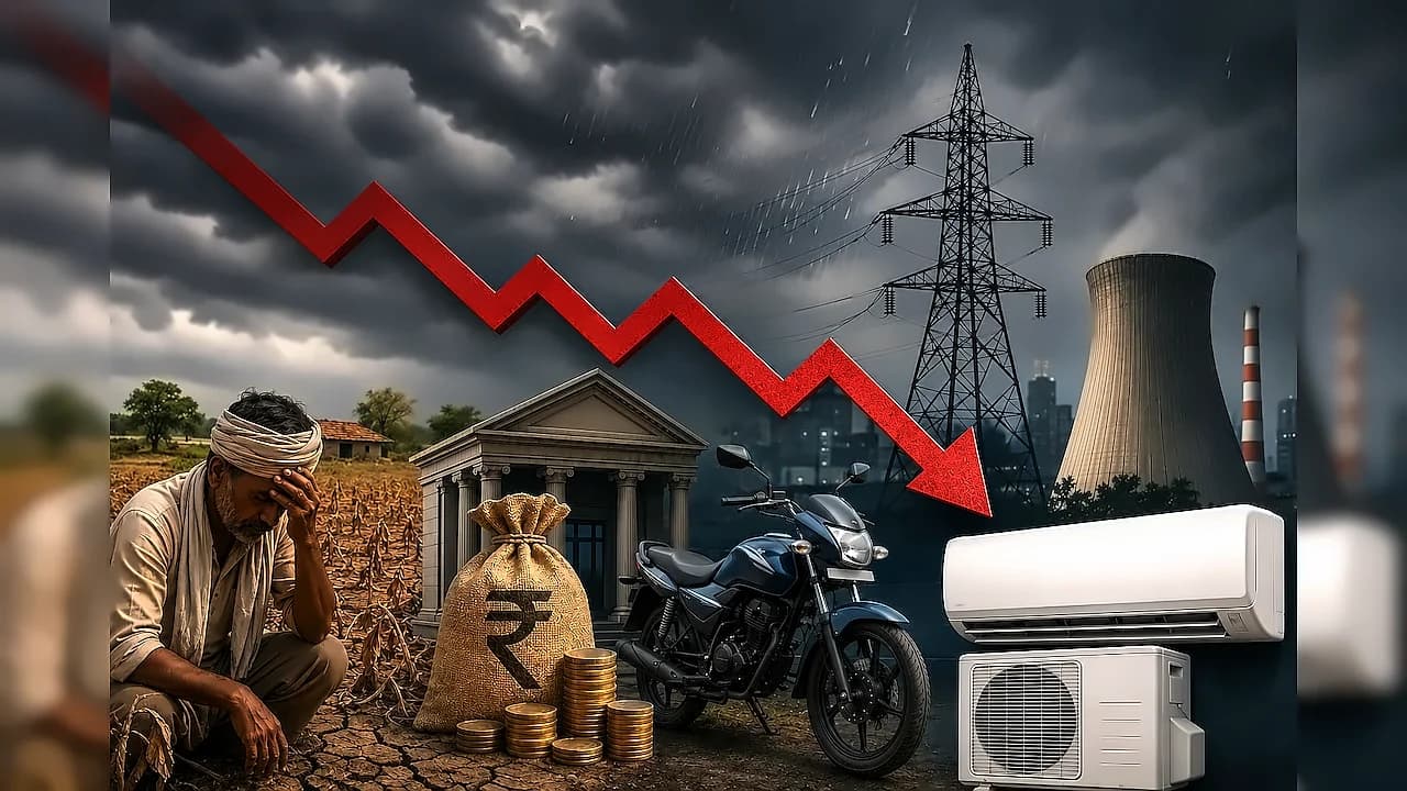 Jefferies Warns Weak Monsoon to Hit Rural NBFCs, Two-Wheeler Stocks