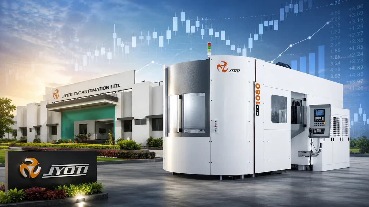 Jyoti CNC Shares May Rally 28% on Strong Domestic Demand